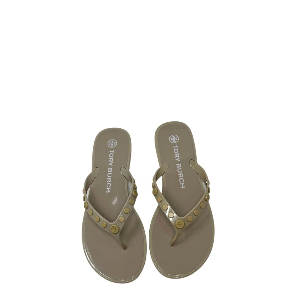 Tory Burch Studded Jelly Flip Flop